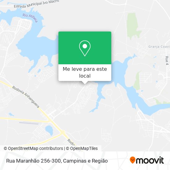 Rua Maranhão 256-300 mapa