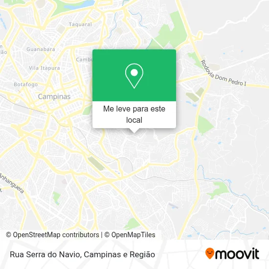 Rua Serra do Navio mapa