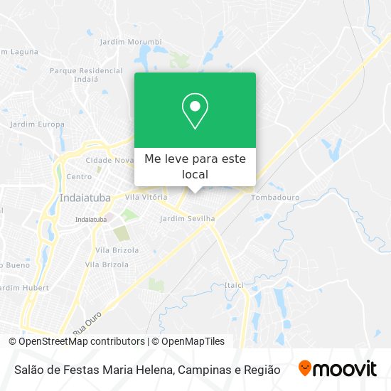 Salão de Festas Maria Helena mapa
