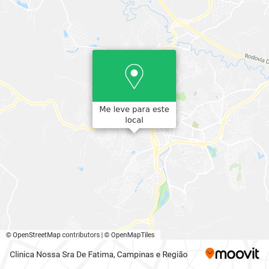 Clinica Nossa Sra De Fatima mapa