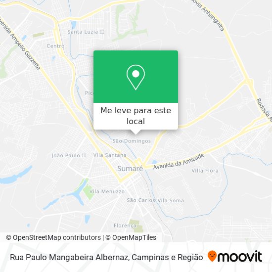 Rua Paulo Mangabeira Albernaz mapa