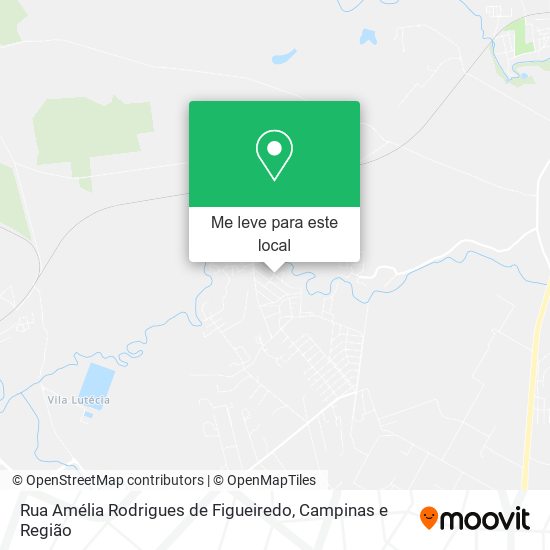 Rua Amélia Rodrigues de Figueiredo mapa