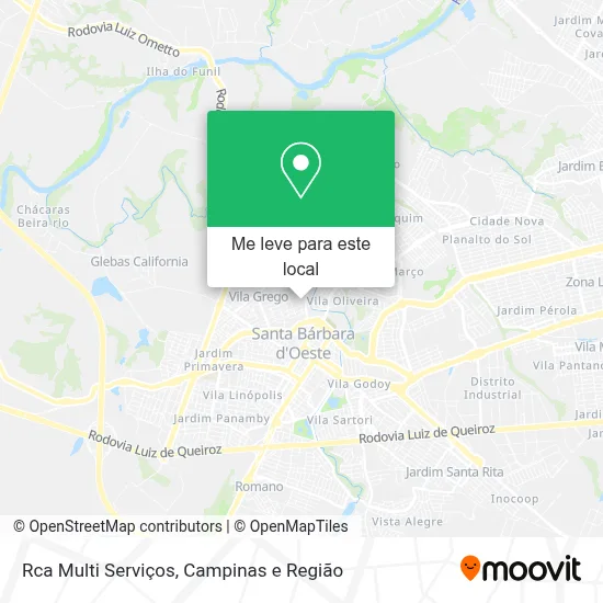 Rca Multi Serviços mapa