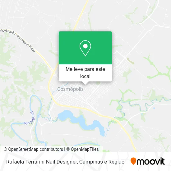Rafaela Ferrarini Nail Designer mapa