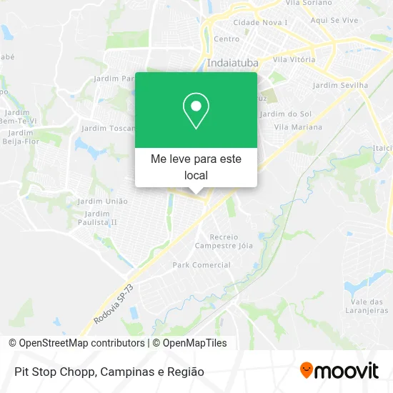 Pit Stop Chopp mapa
