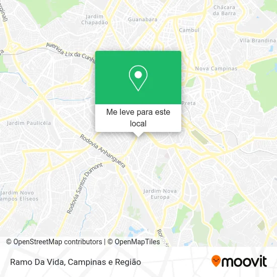 Ramo Da Vida mapa