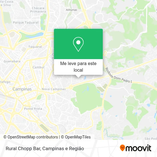 Rural Chopp Bar mapa