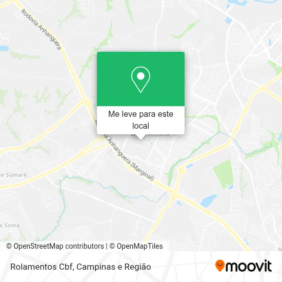 Rolamentos Cbf mapa