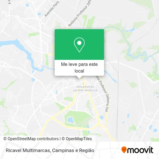 Ricavel Multimarcas mapa