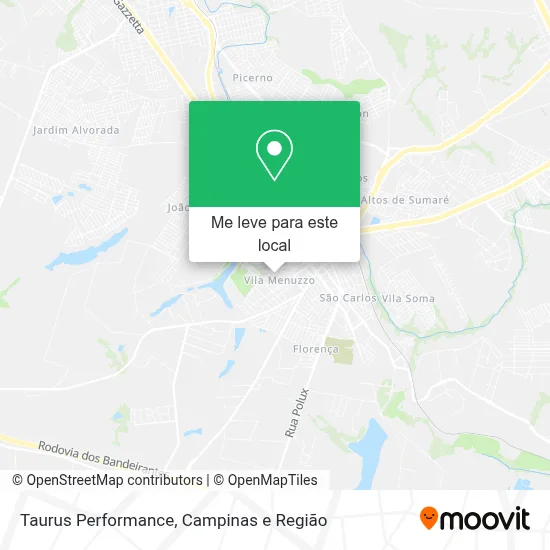 Taurus Performance mapa