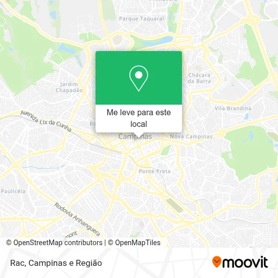 Rac mapa