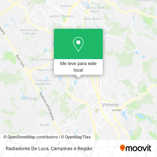 Radiadores De Luca mapa