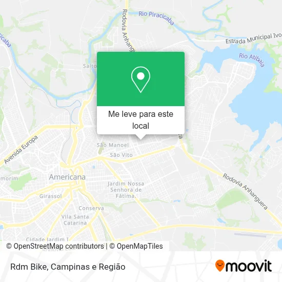 Rdm Bike mapa