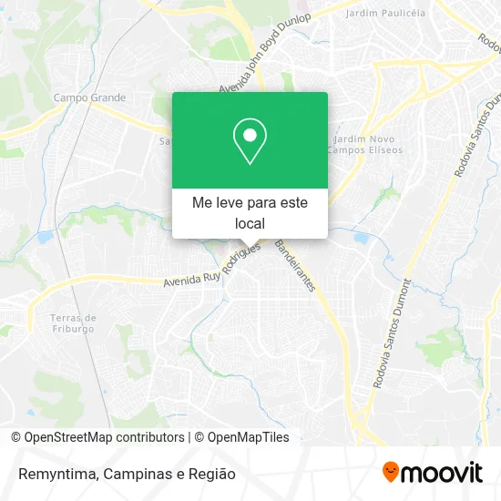 Remyntima mapa