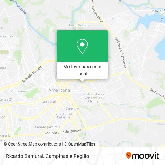 Ricardo Samurai mapa