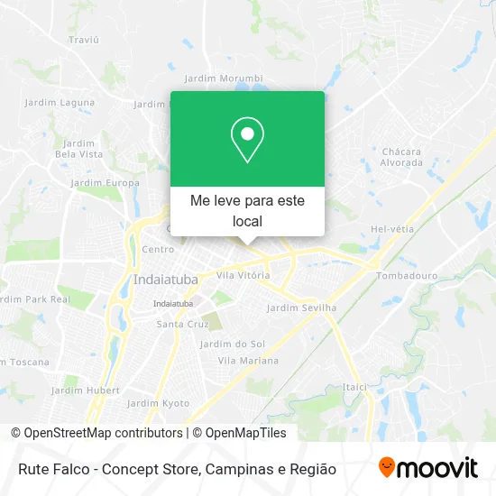 Rute Falco - Concept Store mapa