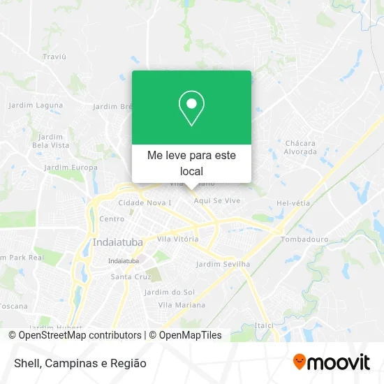 Shell mapa