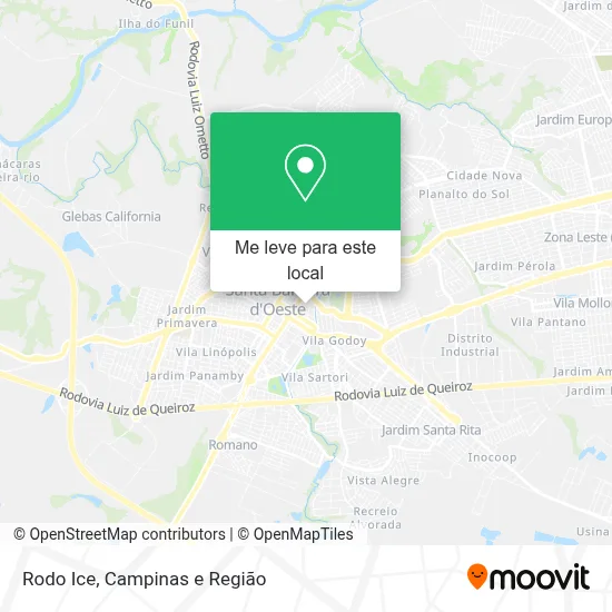 Rodo Ice mapa