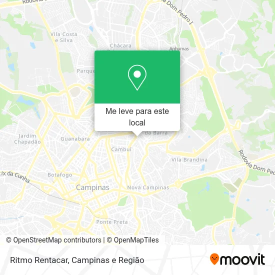 Ritmo Rentacar mapa
