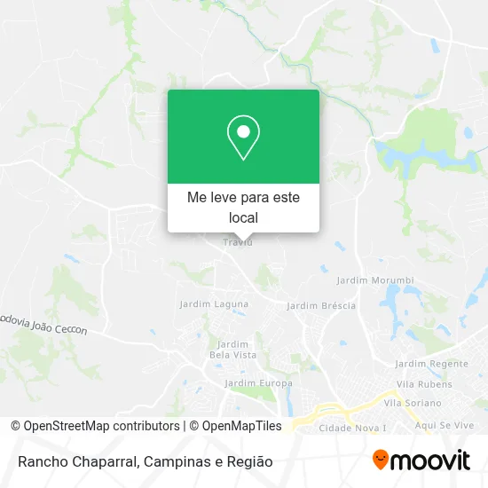 Rancho Chaparral mapa