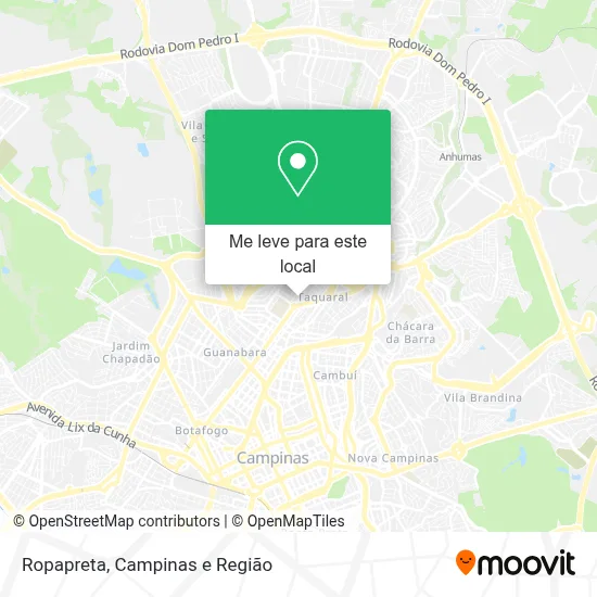 Ropapreta mapa