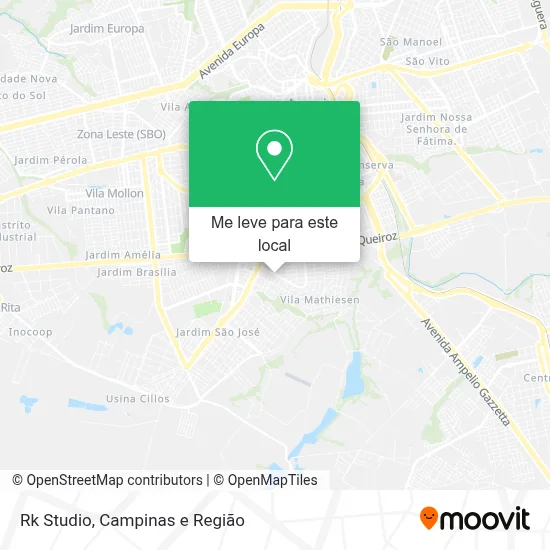 Rk Studio mapa