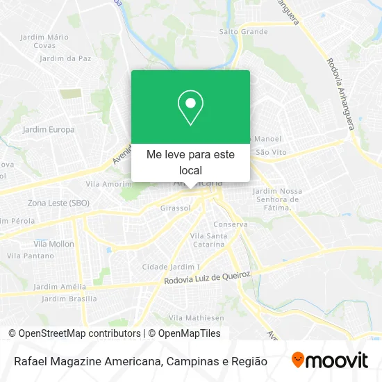 Rafael Magazine Americana mapa