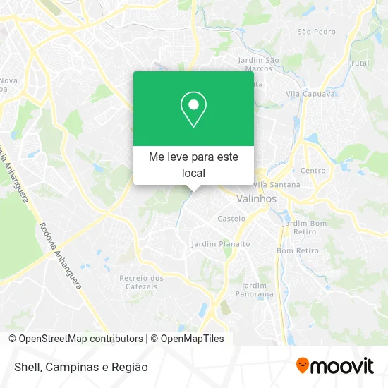 Shell mapa