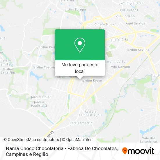 Nama Choco Chocolateria - Fabrica De Chocolates mapa