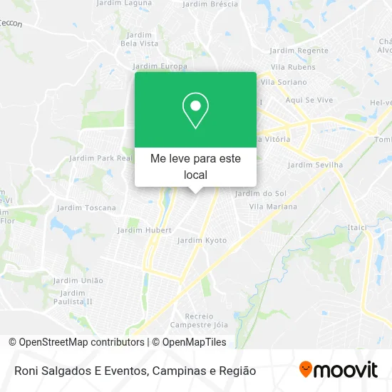 Roni Salgados E Eventos mapa