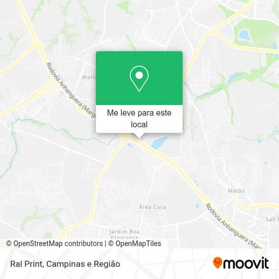 Ral Print mapa