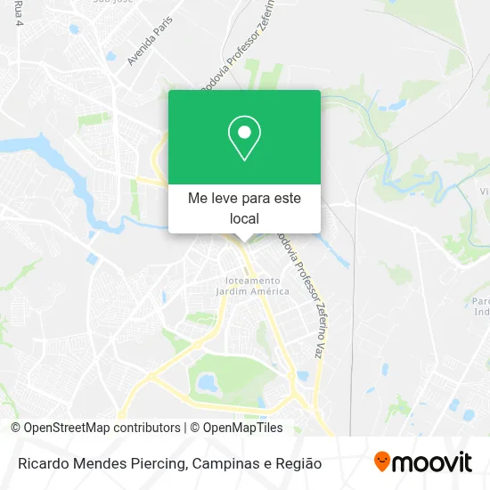 Ricardo Mendes Piercing mapa