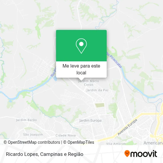 Ricardo Lopes mapa