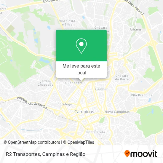 R2 Transportes mapa