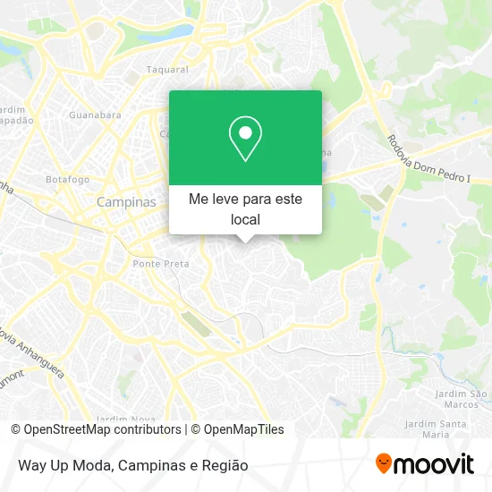 Way Up Moda mapa