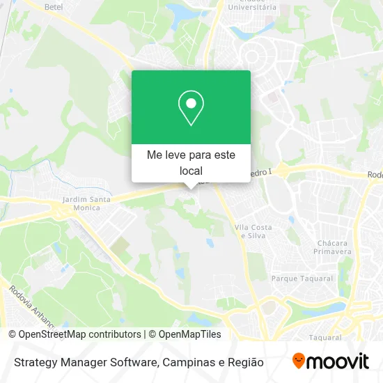 Strategy Manager Software mapa