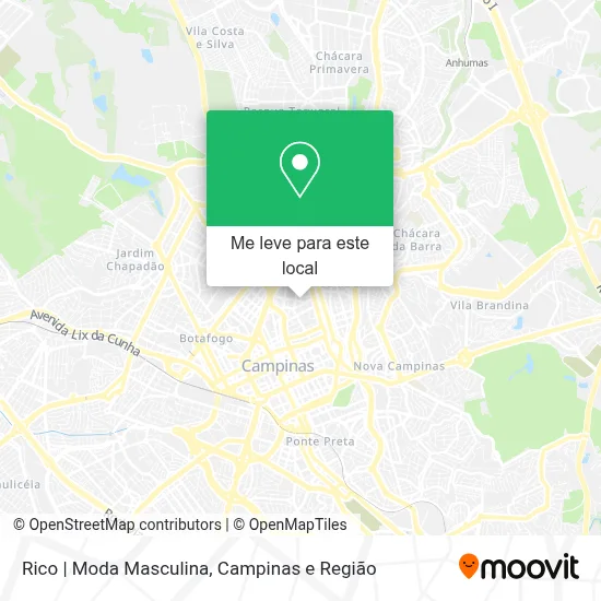 Rico | Moda Masculina mapa