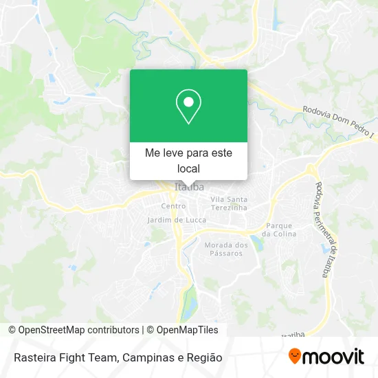 Rasteira Fight Team mapa