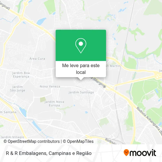 R & R Embalagens mapa