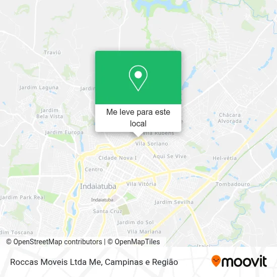Roccas Moveis Ltda Me mapa