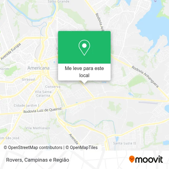 Rovers mapa