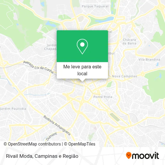 Rivail Moda mapa
