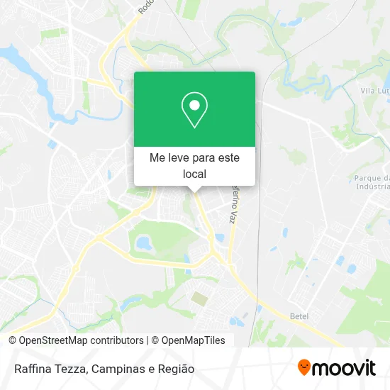 Raffina Tezza mapa