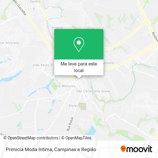 Primicia Moda Intima mapa