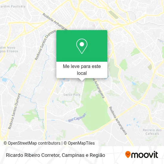 Ricardo Ribeiro Corretor mapa