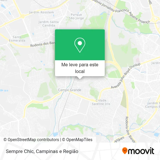 Sempre Chic mapa