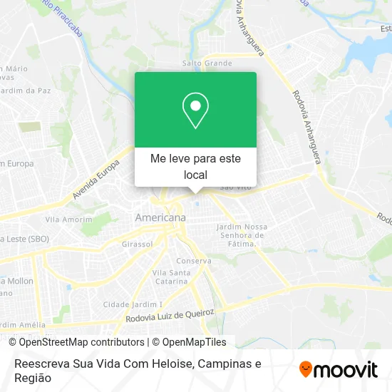 Reescreva Sua Vida Com Heloise mapa