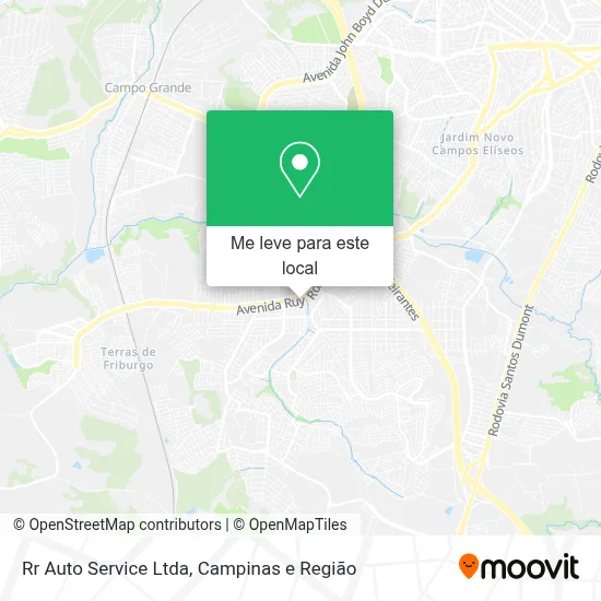 Rr Auto Service Ltda mapa