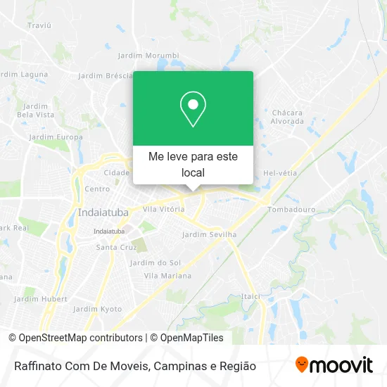 Raffinato Com De Moveis mapa