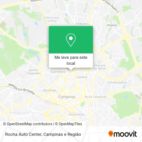 Rocha Auto Center mapa